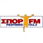 Logo da emissora Rethymno Sport 103.3 FM