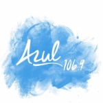 Logo da emissora Radio Azul 106.9 FM