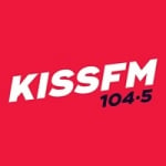 Logo da emissora Kiss 104.5 FM
