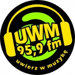 Logo da emissora Radio UWM 95.9 FM