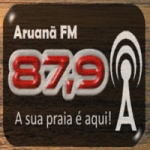 Logo da emissora Rádio Aruanã 87.9 FM