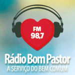 Logo da emissora Rádio Bom Pastor 98.7 FM