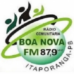 Logo da emissora Rádio Boa Nova 87.9 FM