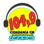 Logo da emissora Rádio Cidadania 104.9 FM