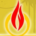 Logo da emissora Igreja Chama Divina