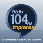 Logo da emissora Rádio Imprensa 104.9 FM