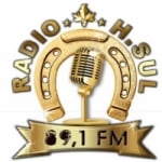 Logo da emissora Rádio H Sul FM 89.1