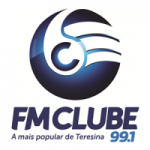 Logo da emissora Rádio Clube 99.1 FM