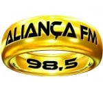 Logo da emissora Rádio Aliança 98.5 FM