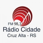 Logo da emissora Rádio Cidade FM Cruz Alta