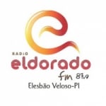 Logo da emissora Rádio Eldorado 87.9 FM