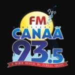 Logo da emissora Rádio Ministério Canaã 93.5 FM