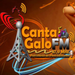 Logo da emissora Rádio Canta Galo 87.9 FM