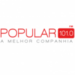 Logo da emissora Rádio Popular 101.0 FM