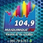 Logo da emissora Rádio Maiquinique 104.9 FM