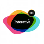 Logo da emissora Rádio Interativa 96.5 FM