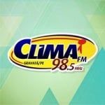 Logo da emissora Rádio Clima 98.5 FM