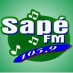 Logo da emissora Rádio Sapé 105.9 FM