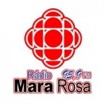 Logo da emissora Rádio Mara Rosa 95.9 FM