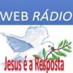 Logo da emissora Rádio Jesus é a Resposta