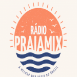 Logo da emissora Rádio Praia Mix