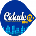 Logo da emissora Rádio Cidade 104.9 FM Faxinal