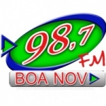 Logo da emissora Rádio Boa Nova 98.7 FM