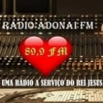 Logo da emissora Rádio Adonai 89.9 FM