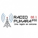 Logo da emissora Radio Pukara 98.1 FM