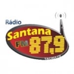 Logo da emissora Rádio Comunitária Santana 87.9 FM