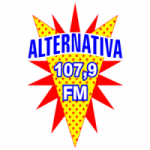 Logo da emissora Rádio Alternativa 107.9 FM