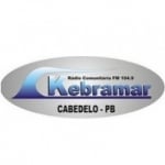 Logo da emissora Rádio Kebramar 104.9 FM