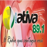 Logo da emissora Rádio Ativa FM