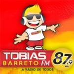 Logo da emissora Rádio Tobias Barreto 87.9 FM