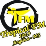 Logo da emissora Rádio Tropical 104.9 FM