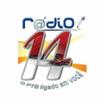 Logo da emissora Rádio 14