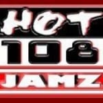 Logo da emissora Hot 108 Jamz