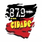 Logo da emissora Rádio Cidade 87.9 FM