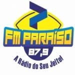 Logo da emissora Rádio Paraíso 87.9 FM
