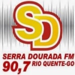 Logo da emissora Rádio Serra Dourada 90.7 FM