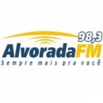 Logo da emissora Rádio Alvorada 98.3 FM