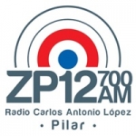 Logo da emissora Radio ZP12 Carlos Antonio Lopez 700 AM