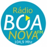 Logo da emissora Rádio Boa Nova 104.9 FM