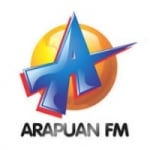 Logo da emissora Rádio Arapuan 107.3 FM