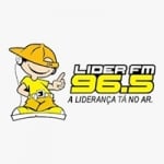 Logo da emissora Rádio Líder 96.5 FM