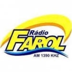 Logo da emissora Rádio Farol 1390 AM