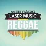 Logo da emissora Laser Music Reggae