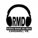 Logo da emissora Rádio Maná de Deus