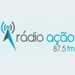 Logo da emissora Rádio Ação 87.5 FM