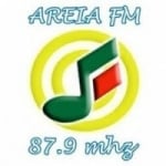 Logo da emissora Rádio Areia 87.9 FM